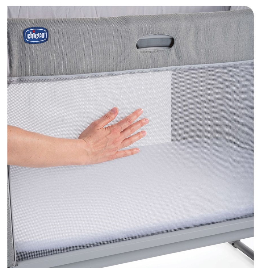 Chicco - Berceau pour bébé 3en1 3v1 NEXT2ME FOREVER gris foncé