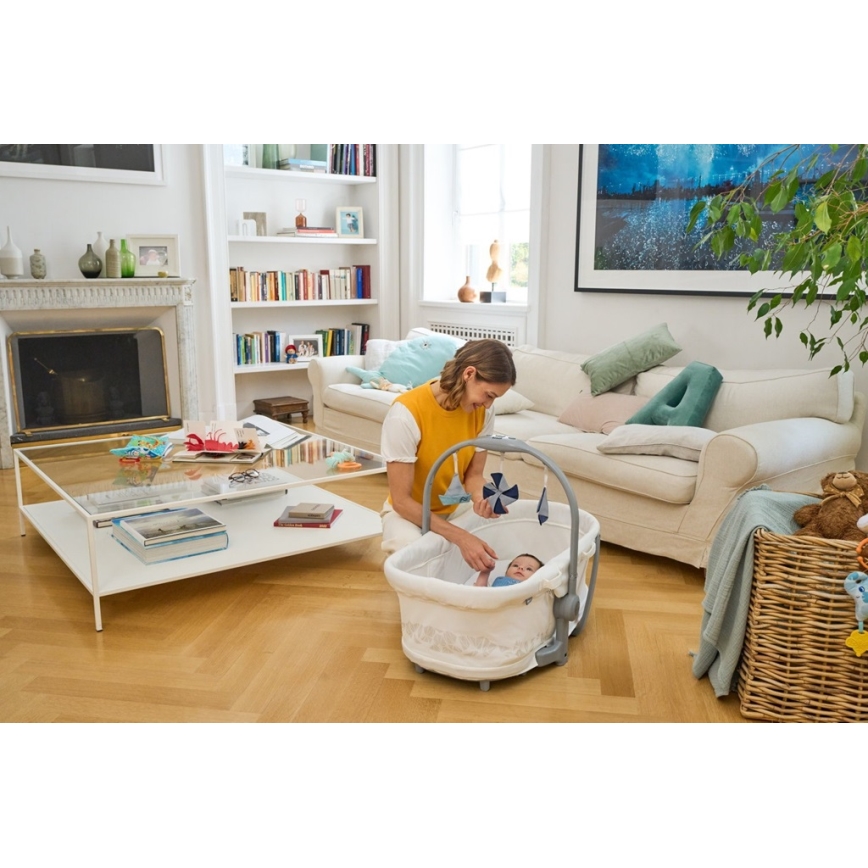 Chicco - Berceau pour bébé 5en1 BABY HUG PRO blanc