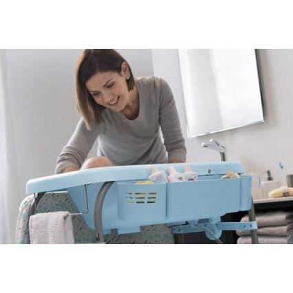 Chicco - Commode met bad CUDDLE&BUBBLE blauw