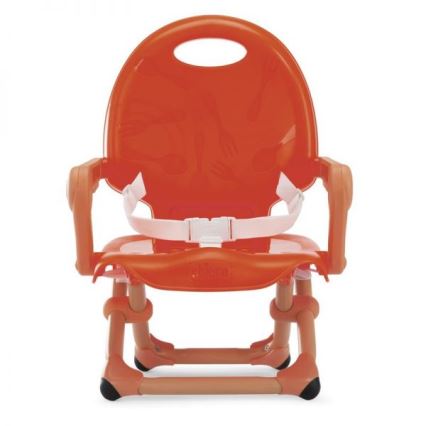 Chicco - Draagbare stoelverhoger voor kinderen POCKET SNACK rood