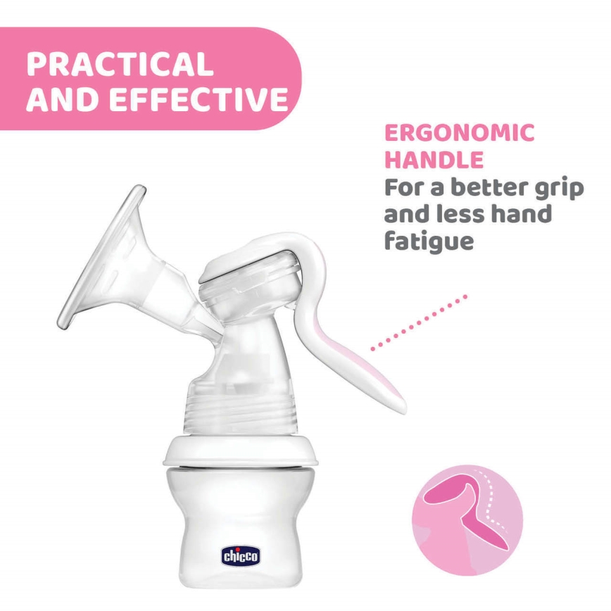 Chicco - Handmatige borstkolf Natural Feeling