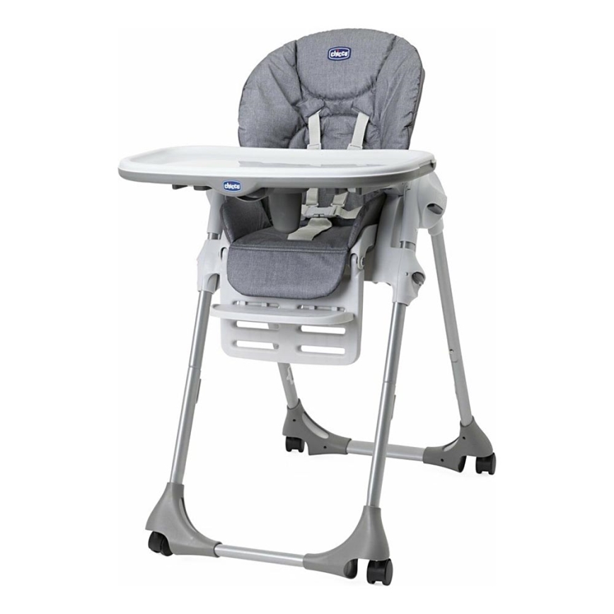 Chicco - Kinder eetstoel Polly Easy grijs