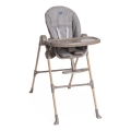 Chicco - Kinder eetstoel Polly Essential - grijs/bruin