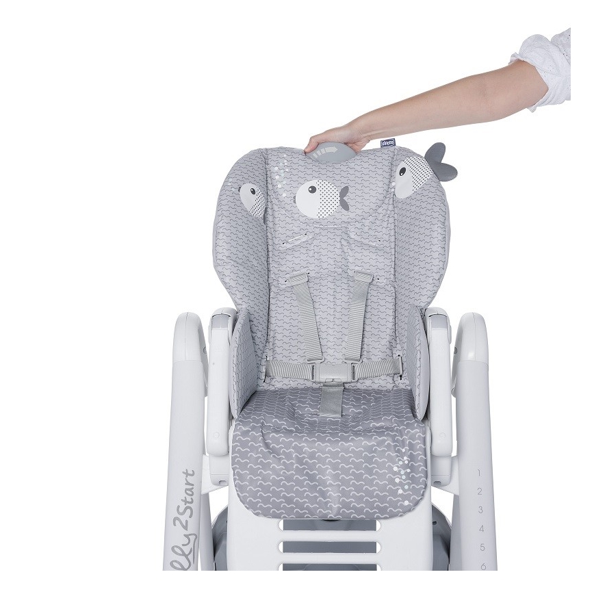 Chicco - Kinder eetstoel Polly2Start - Dots