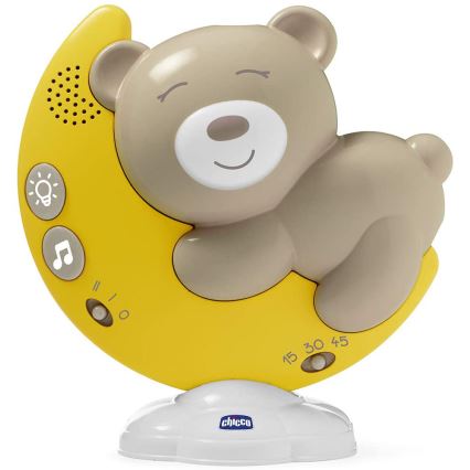 Chicco - Kinderbedprojector met melodie 3in1 NEXT2MOON 3xAA grijs
