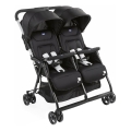 Chicco - Kinderwagen voor tweelingen OHLALA TWIN Black Nacht zwart