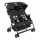 Chicco - Kinderwagen voor tweelingen OHLALA TWIN Black Nacht zwart