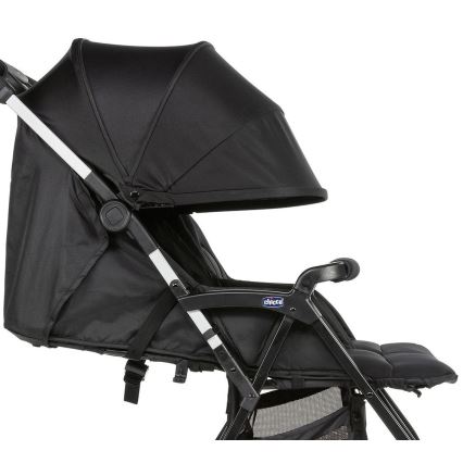 Chicco - Kinderwagen voor tweelingen OHLALA TWIN Black Nacht zwart