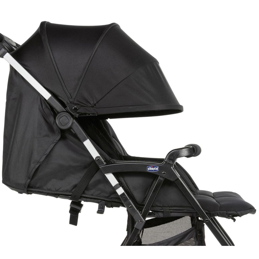 Chicco - Kinderwagen voor tweelingen OHLALA TWIN Black Nacht zwart