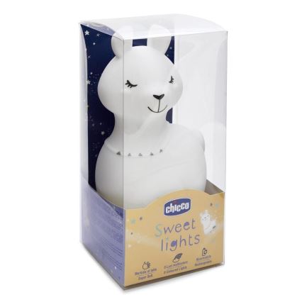 Chicco - Lampe de nuit pour enfants SWEET LIGHTS lama