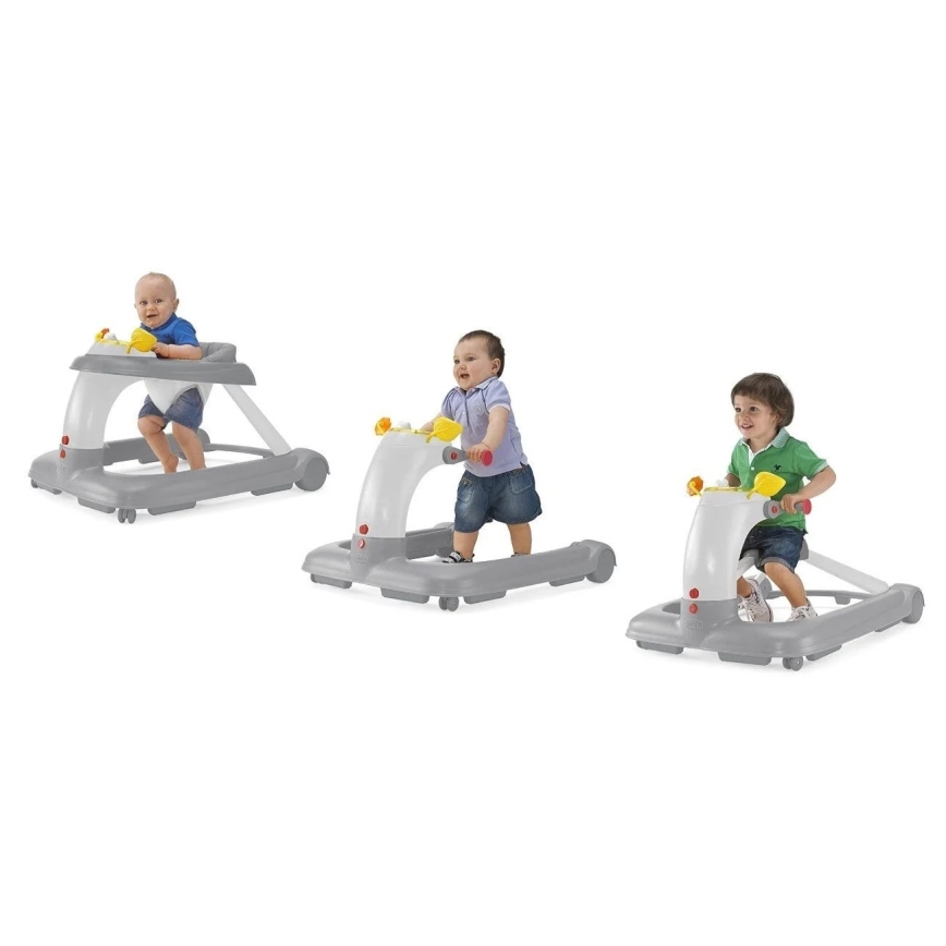 Chicco - Loopstoel 1-2-3 grijs