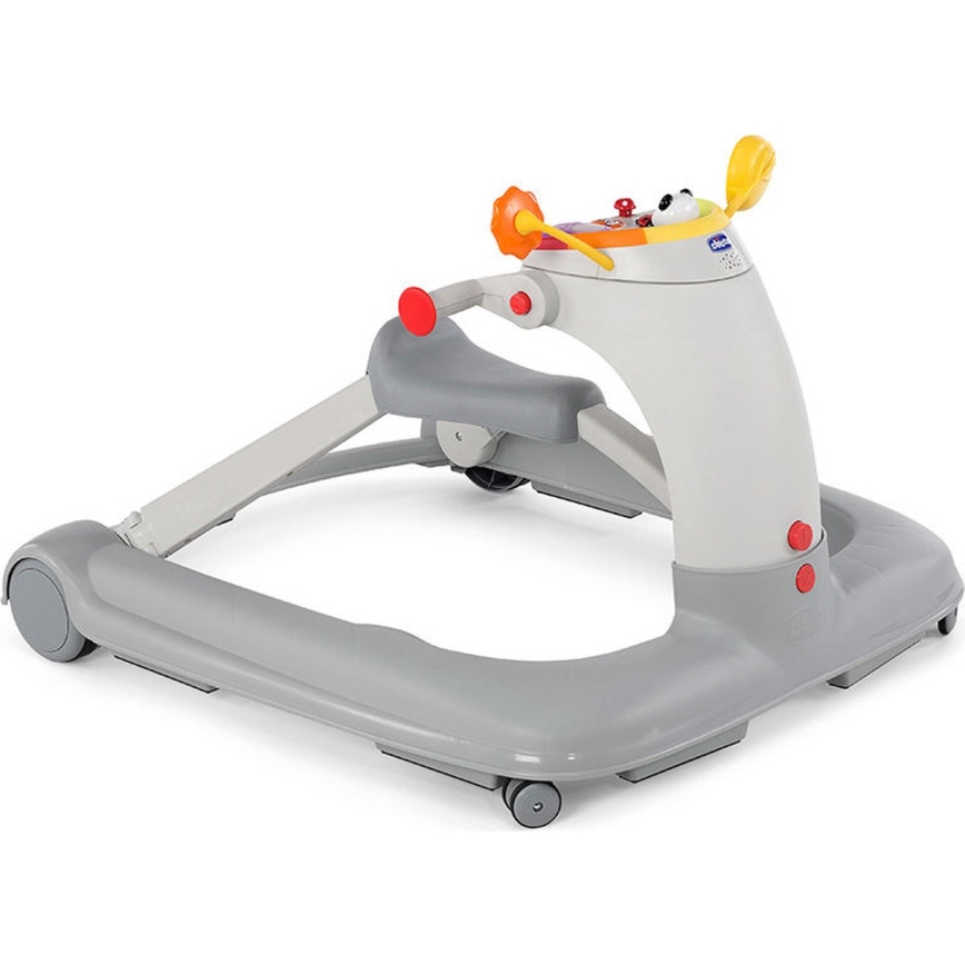 Chicco - Loopwagentje 1-2-3 grijs