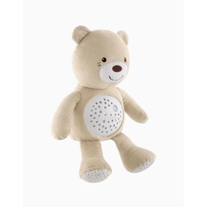 Chicco - Projecteur avec mélodie BABY BEAR 3xAAA beige