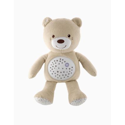 Chicco - Projecteur avec mélodie BABY BEAR 3xAAA beige