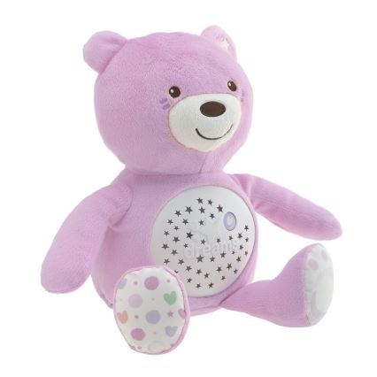 Chicco - Projecteur avec mélodie BABY BEAR 3xAAA rose