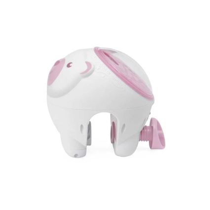 Chicco - Projecteur enfant 2en1 POLAR BEAR 3xAA rose