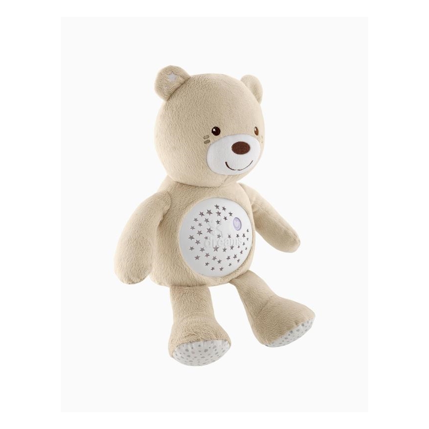 Chicco - Projector met melodie BABY BEAR 3xAAA beige