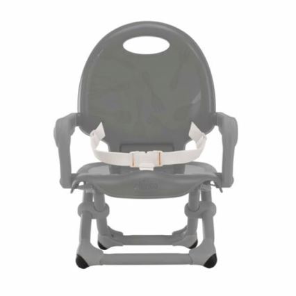 Chicco - Siège rehausseur portable pour enfants POCKET SNACK gris
