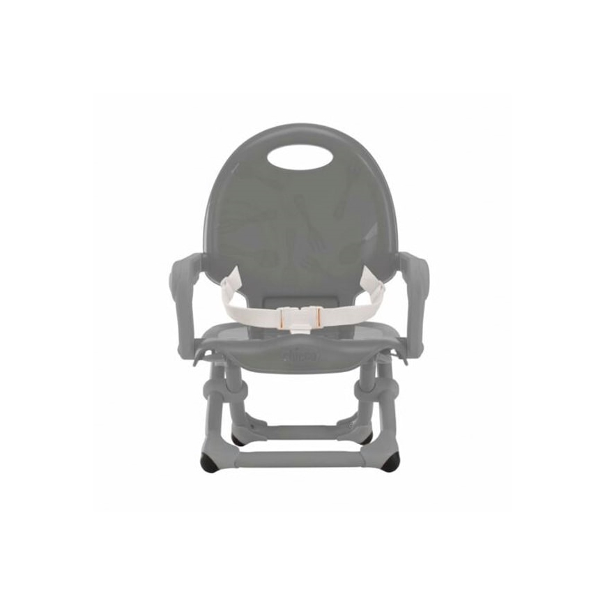 Chicco - Siège rehausseur portable pour enfants POCKET SNACK gris