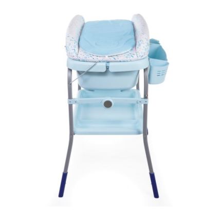 Chicco - Table à langer avec baignoire CUDDLE&BUBBLE bleu