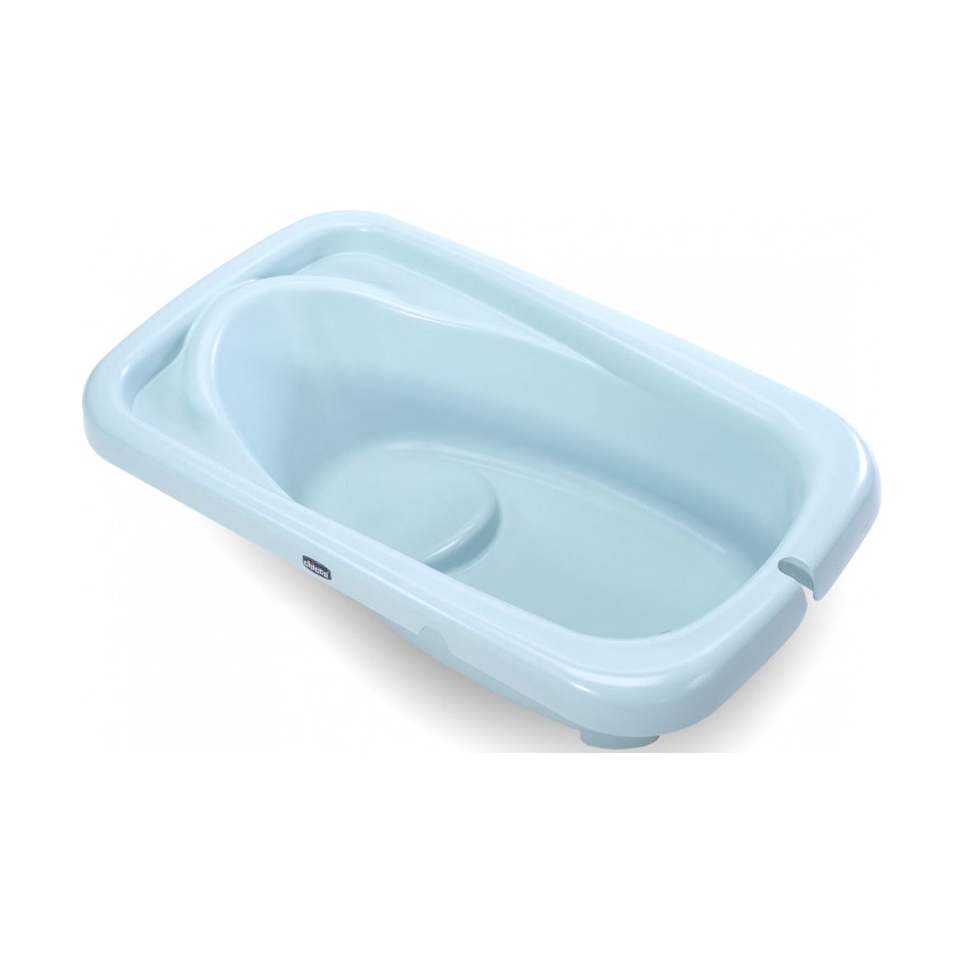 Chicco - Table à langer avec baignoire CUDDLE&BUBBLE bleu