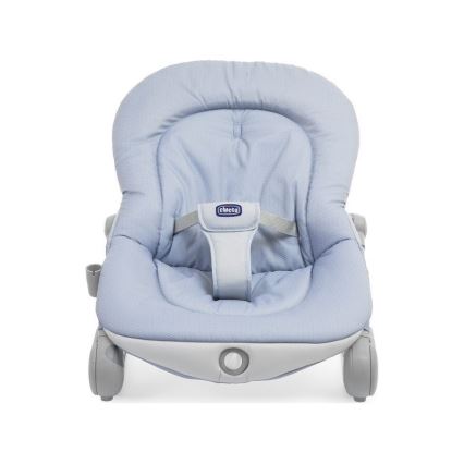 Chicco - Transat bébé vibrant avec mélodie BALLOON Dots 2xAA + 1xLR20 bleu
