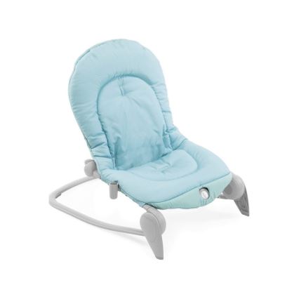 Chicco - Transat bébé vibrant avec mélodie BALLOON Froggy bleu