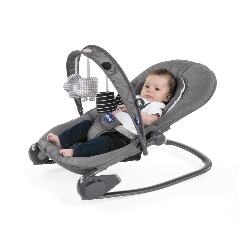 Chicco - Transat HOOPLA gris foncé