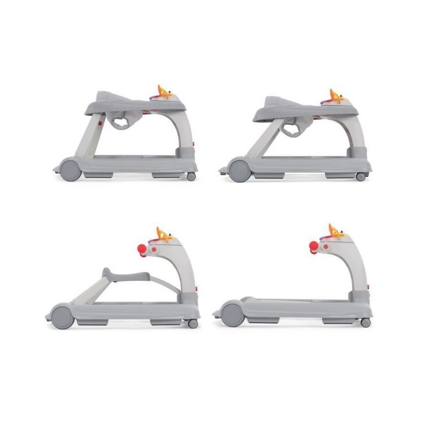 Chicco - Trotteur 1-2-3 gris