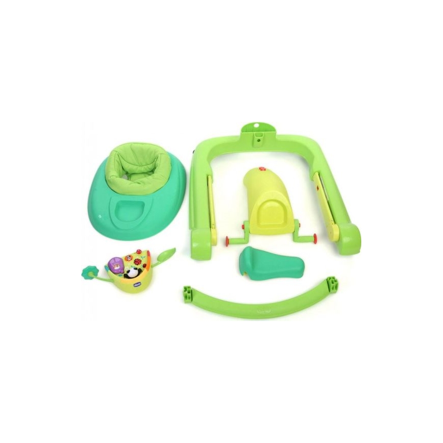 Chicco - Trotteur 1-2-3 vert