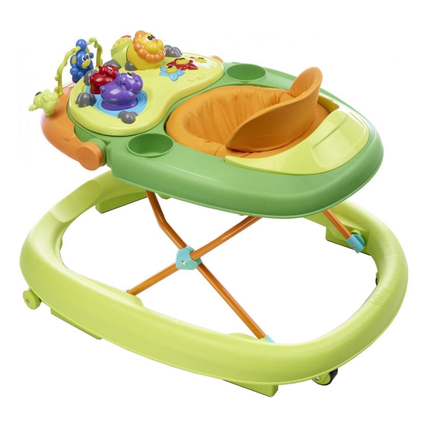 Chicco - Trotteur pour bébé WALKY TALKY 2xAA vert