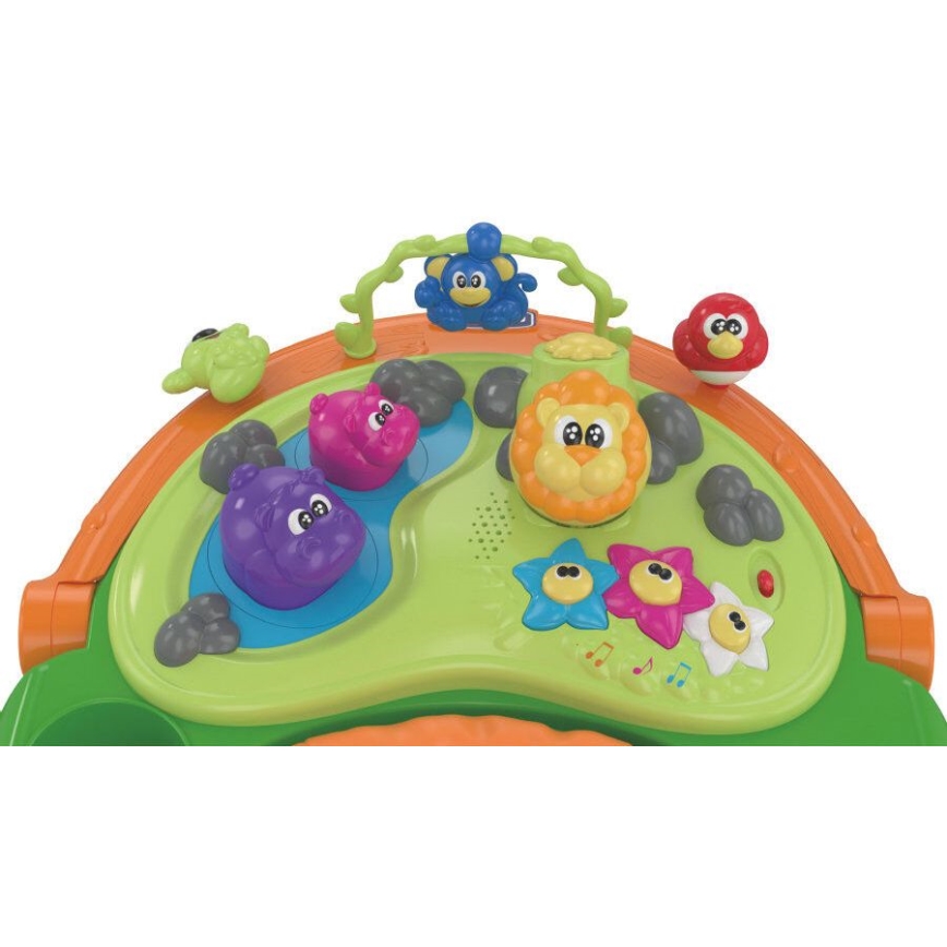 Chicco - Trotteur pour bébé WALKY TALKY 2xAA vert