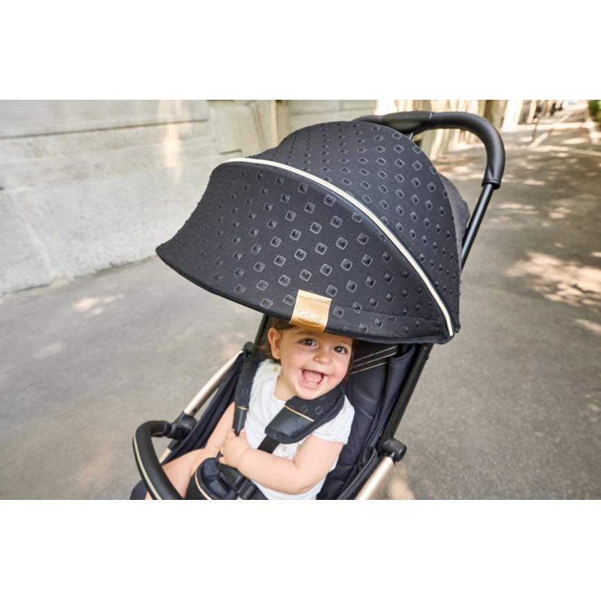 Chicco - Wandelwagen GOODY XPLUS Black Re_Lux Eco+ + duw fiets ALL AROUND