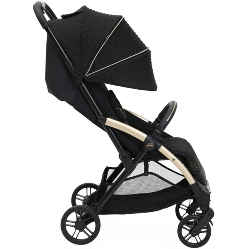 Chicco - Wandelwagen GOODY XPLUS Black Re_Lux Eco+ + duw fiets ALL AROUND