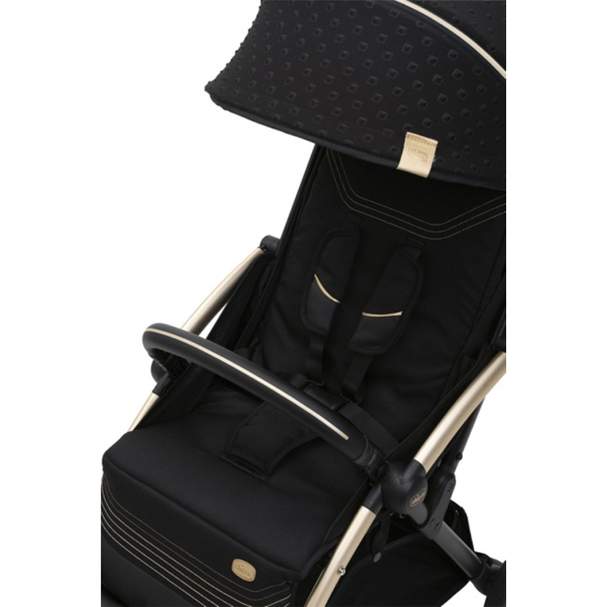 Chicco - Wandelwagen GOODY XPLUS Black Re_Lux Eco+ + duw fiets ALL AROUND