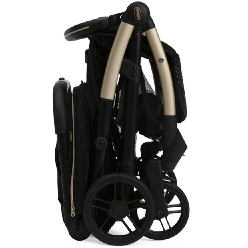 Chicco - Wandelwagen GOODY XPLUS Black Re_Lux Eco+ + duw fiets ALL AROUND