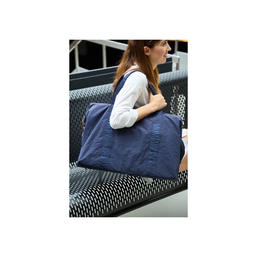 Childhome - Luiertas MOMMY BAG blauw