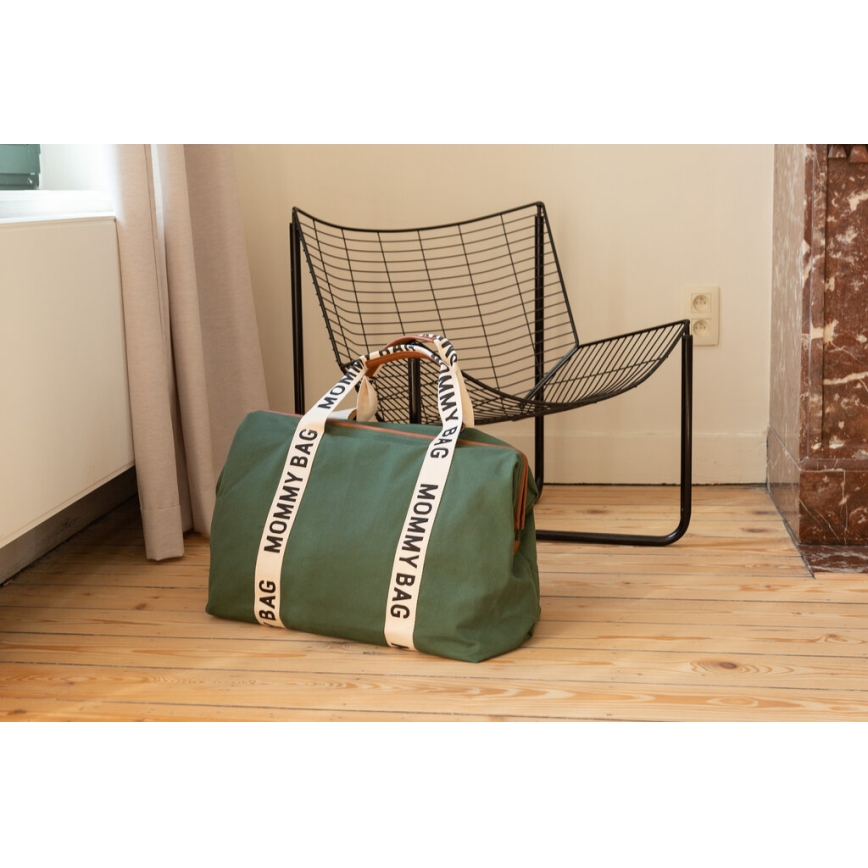 Childhome - Luiertas MOMMY BAG groen