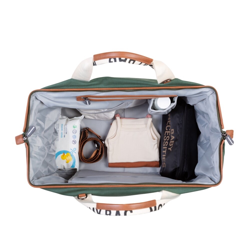 Childhome - Luiertas MOMMY BAG groen
