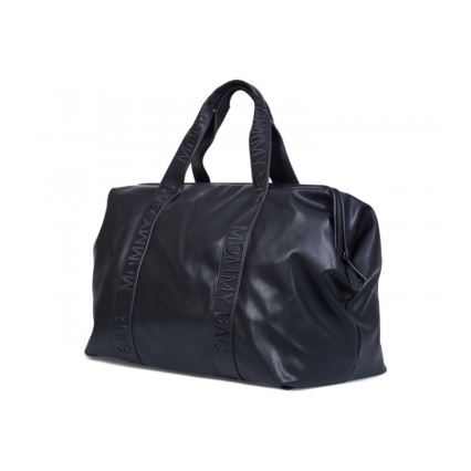Childhome - Luiertas MOMMY BAG LEATHER zwart