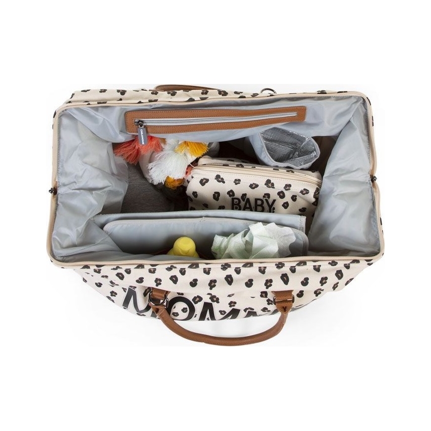 Childhome - Luiertas MOMMY BAG luipaard