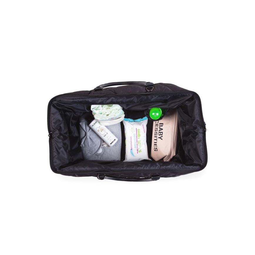 Childhome - Luiertas MOMMY BAG PUFFERED zwart
