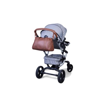 Childhome - Luiertas MOMMY CLUB LEATHER bruin