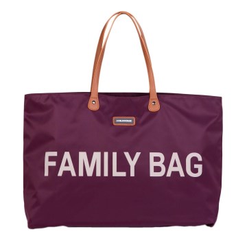 Childhome - Sac de voyage FAMILY BAG couleur vin