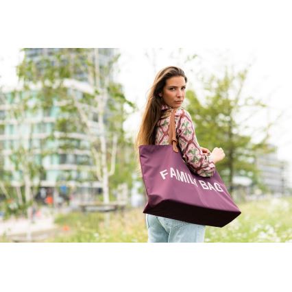 Childhome - Sac de voyage FAMILY BAG couleur vin