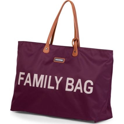 Childhome - Sac de voyage FAMILY BAG couleur vin