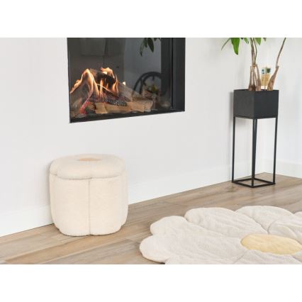 Childhome - Tabouret FLEUR d. 35 cm crème