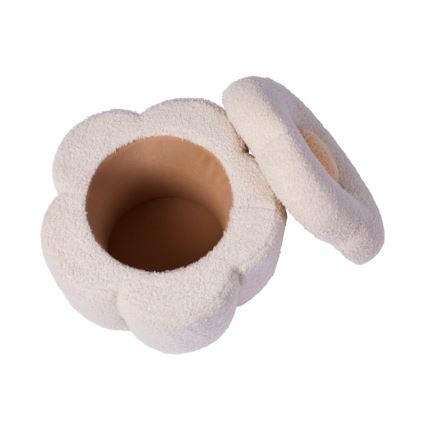 Childhome - Tabouret FLEUR d. 35 cm crème