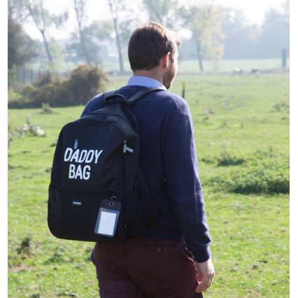 Childhome - Veranderende rugzak DADDY BAG zwart