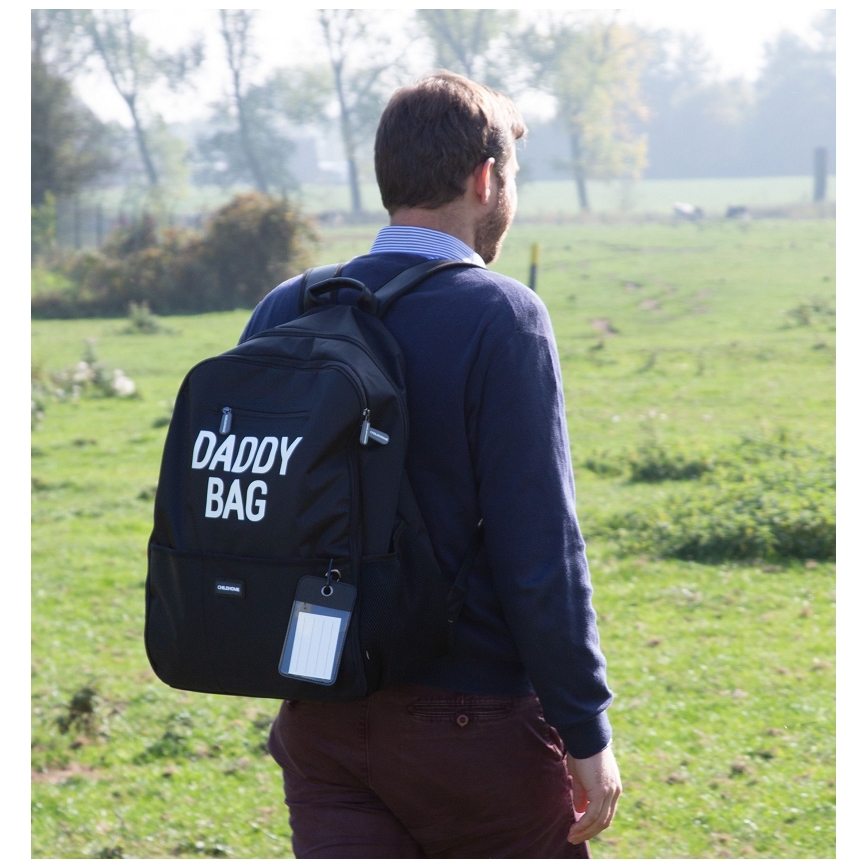 Childhome - Veranderende rugzak DADDY BAG zwart
